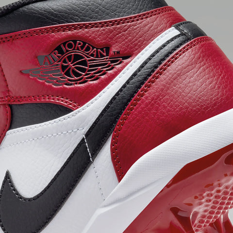 Spikes Beisbol Softbol Air Jordan 1 Retro MCS Blanco Rojo