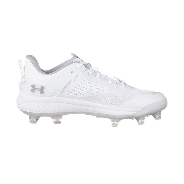 Spikes Beisbol Softbol Under Armour Yard Low MT TPU Blanco