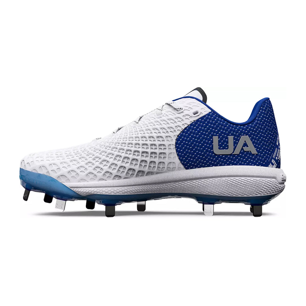 Spikes Softbol Under Armour Glyde 2.0 MT Blanco Rey Dama