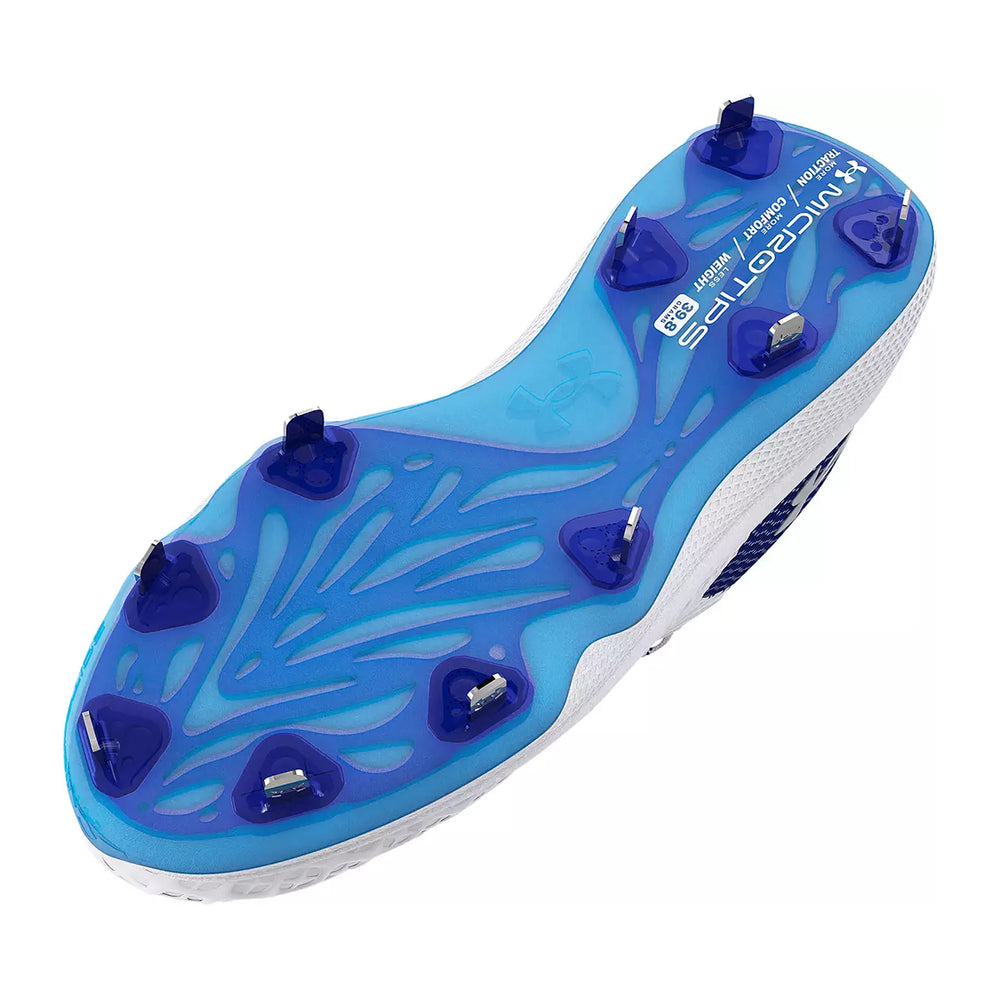 Spikes Softbol Under Armour Glyde 2.0 MT Blanco Rey Dama