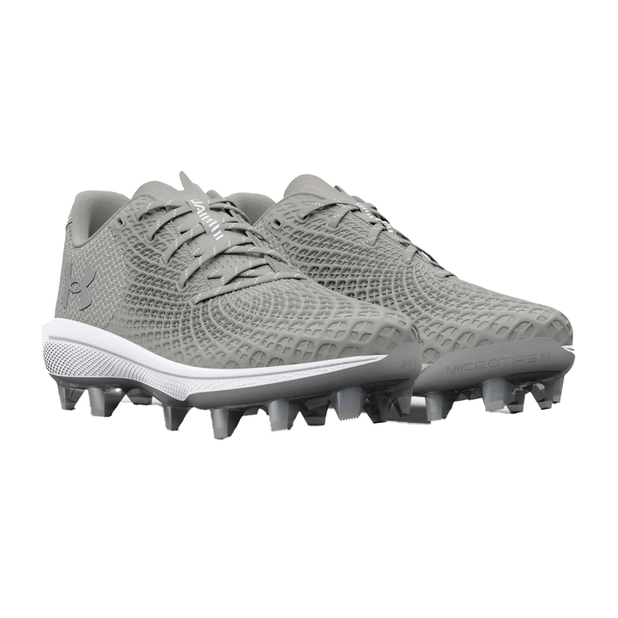 Spikes Softbol Under Armour Glyde MT TPU Gris Dama
