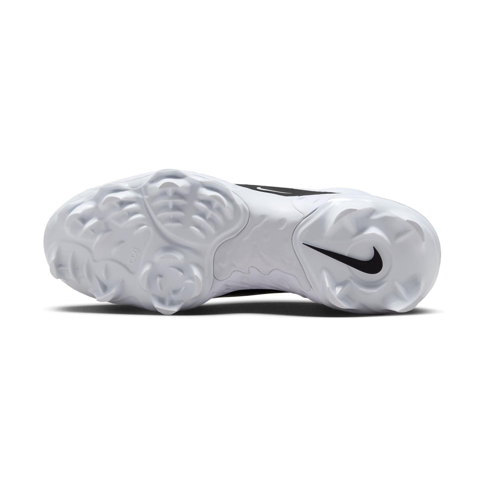 Spikes Beisbol Softbol Nike Alpha Huarache Elite 4 Low MCS Blanco Negro