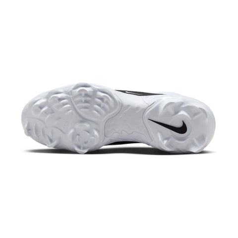 Spikes Beisbol Softbol Nike Alpha Huarache Elite 4 Low MCS Blanco Negro