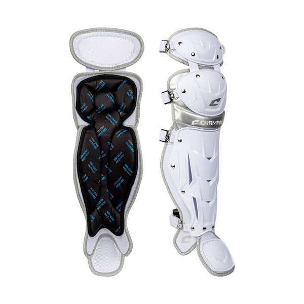 Arreos Equipo Catcher Softbol Champro CBSF10W Blanco Gris DAMA (9 a 12 años)