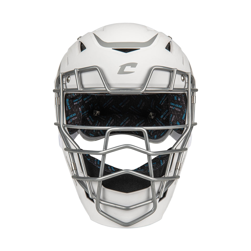 Arreos Equipo Catcher Softbol Champro CBSF11W Blanco Gris DAMA (12 a 15 años)