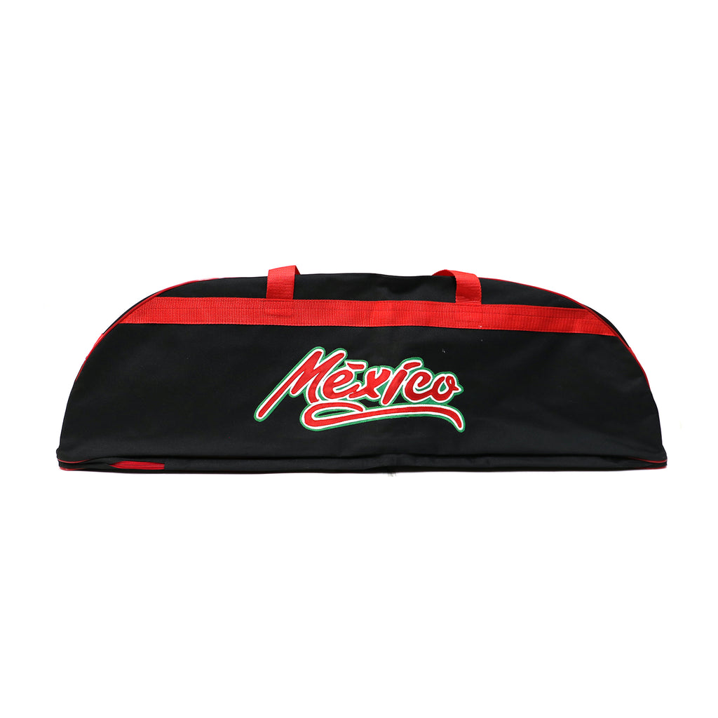 Batera Beisbol Mexico Negro Rojo Mediana ADULTO