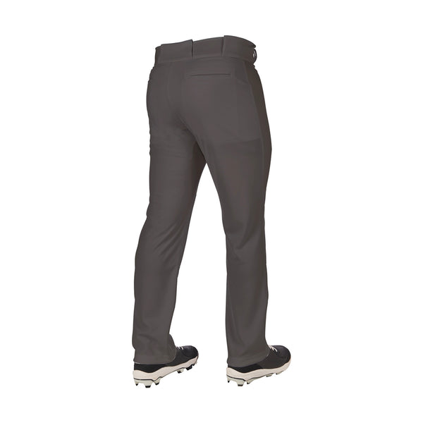 Pantalon Beisbol Softbol Champro MVP Triple Corona 2.0 Fondo Abierto BP60 Grafito Largo Infantil