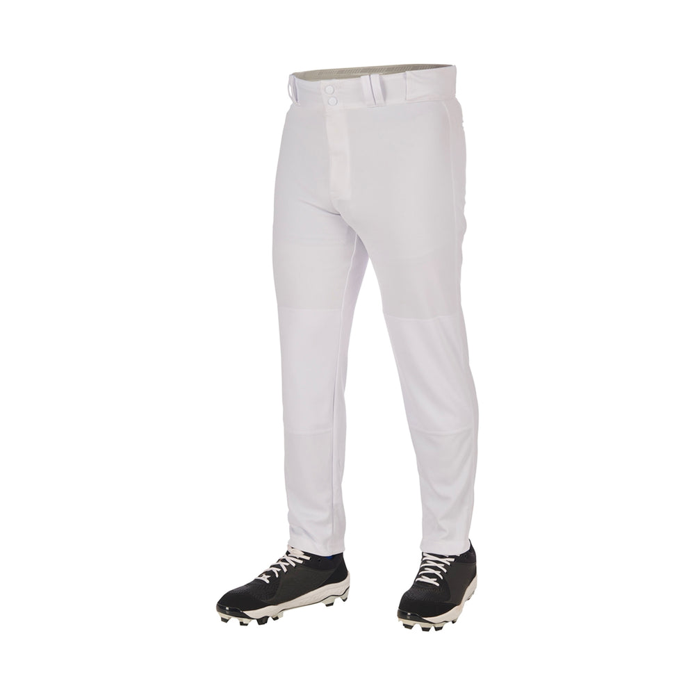 Pantalon Beisbol Softbol Champro Triple Corona 2.0 Slim fit BP64 Blanco Largo Adulto
