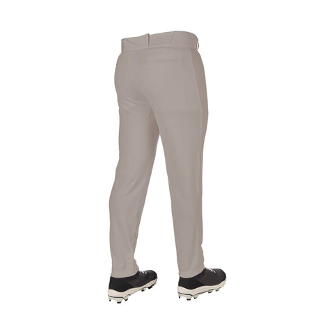 Pantalon Beisbol Softbol Champro Triple Corona 2 Slim fit BP64 Gris Largo Adulto