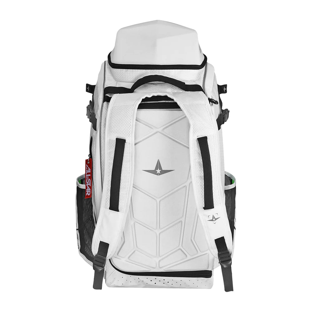 Back Pack Beisbol Softbol All Star MVP PRO Dual Hybrid BBCBP-WH ADULTO