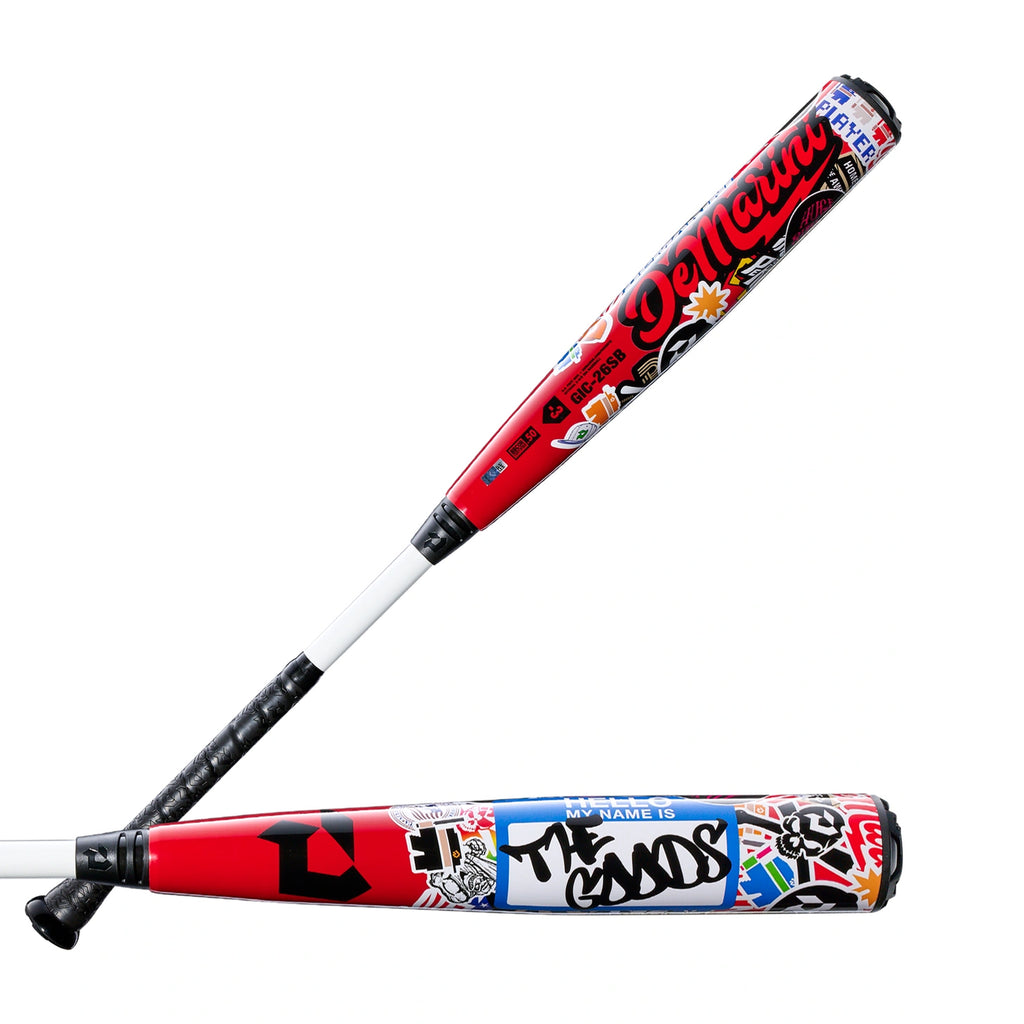 Bat Beisbol Demarini The Goods Sticker Bomb 2026 BBCOR Barril 2 5/8 (-3) Aluminio