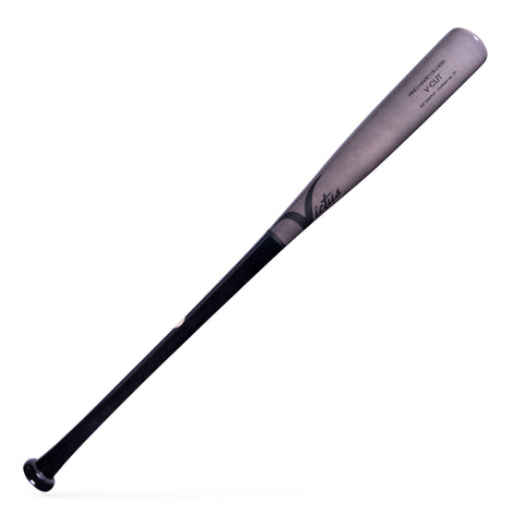Bat Beisbol Madera Maple Victus Pro V Cut Negro Gris