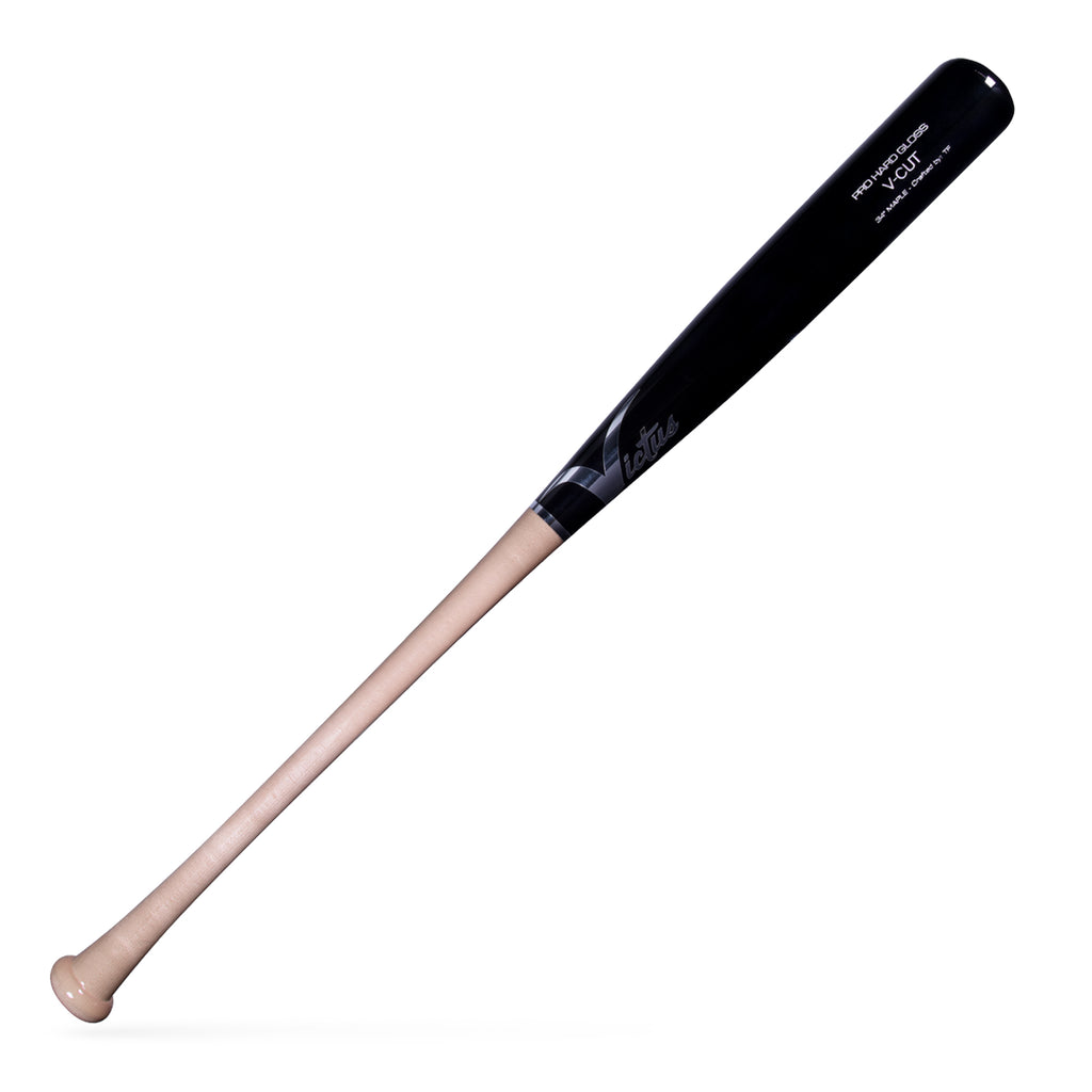 Bat Beisbol Madera Maple Victus Pro V Cut Natural Negro ADULTO