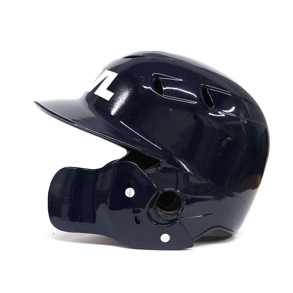 Casco Beisbol RVL Dos Orejas Negro Con Protector Mandibula ADULTO