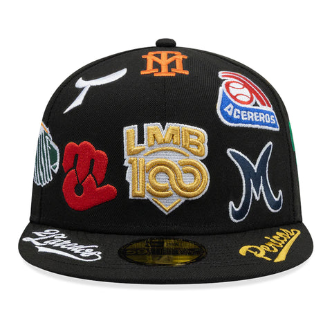 Gorra Beisbol Softbol New Era LMB Juego de Estrellas 2025 Logos Retro 59Fifty Cerrada