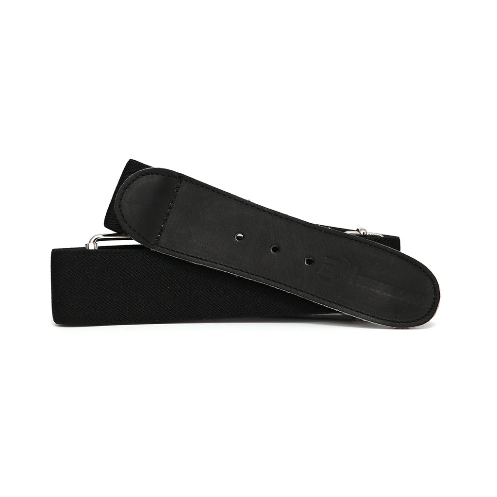 Cinturon Beisbol Softbol Beisbolmania Elastico Punta de Piel Cromada Ajustable Infantil