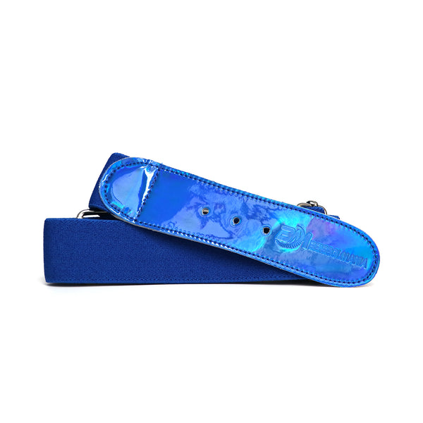 Cinturon Beisbol Softbol Beisbolmania Elastico Punta de Piel Cromada Ajustable adulto