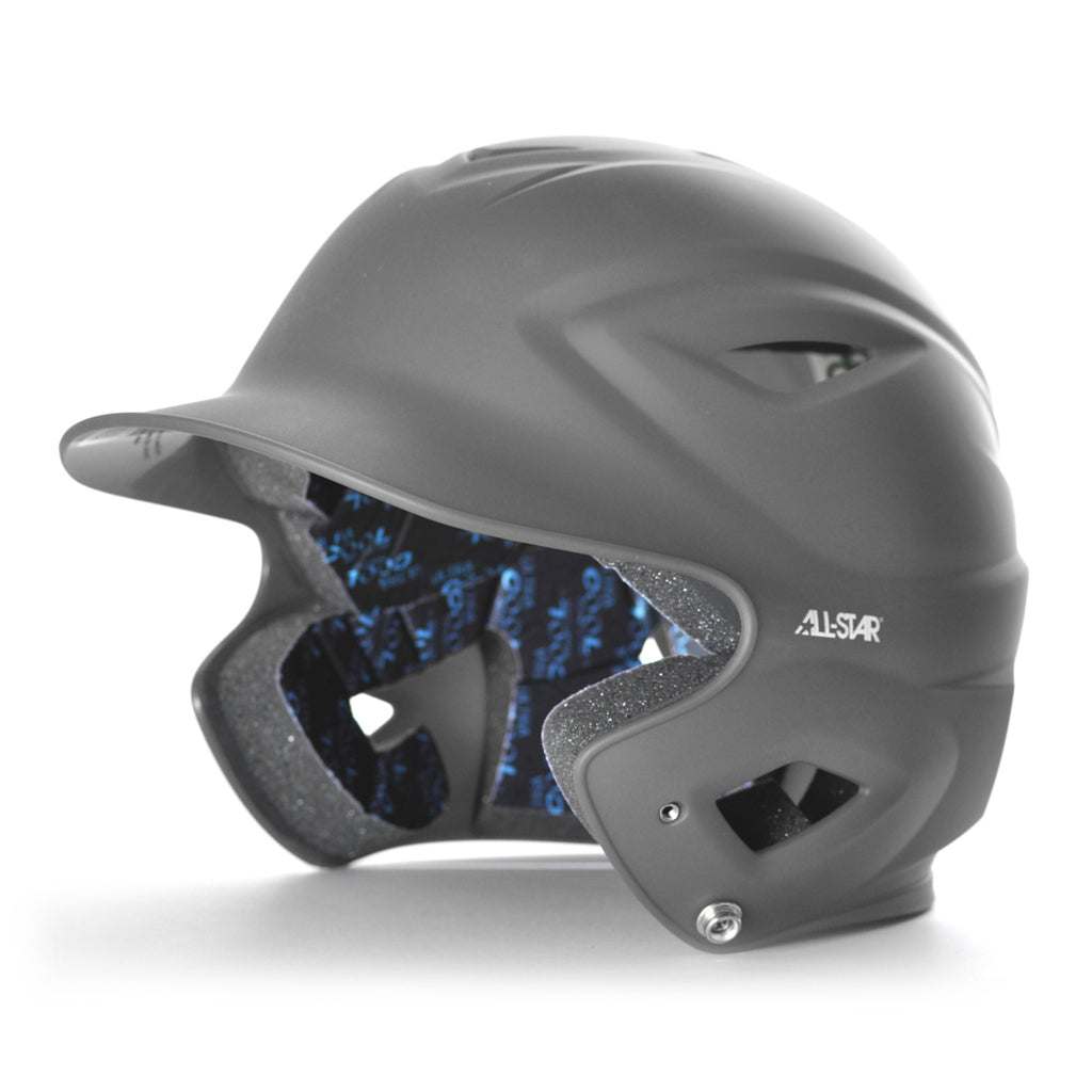 Casco Beisbol Softbol All Star S7 Gris Mate Ajustable (6 1/2 - 7 1/2)