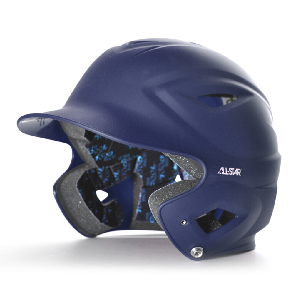 Casco Beisbol Softbol All Star S7 Azul Oscuro Mate Ajustable (6 1/2 - 7 1/2)