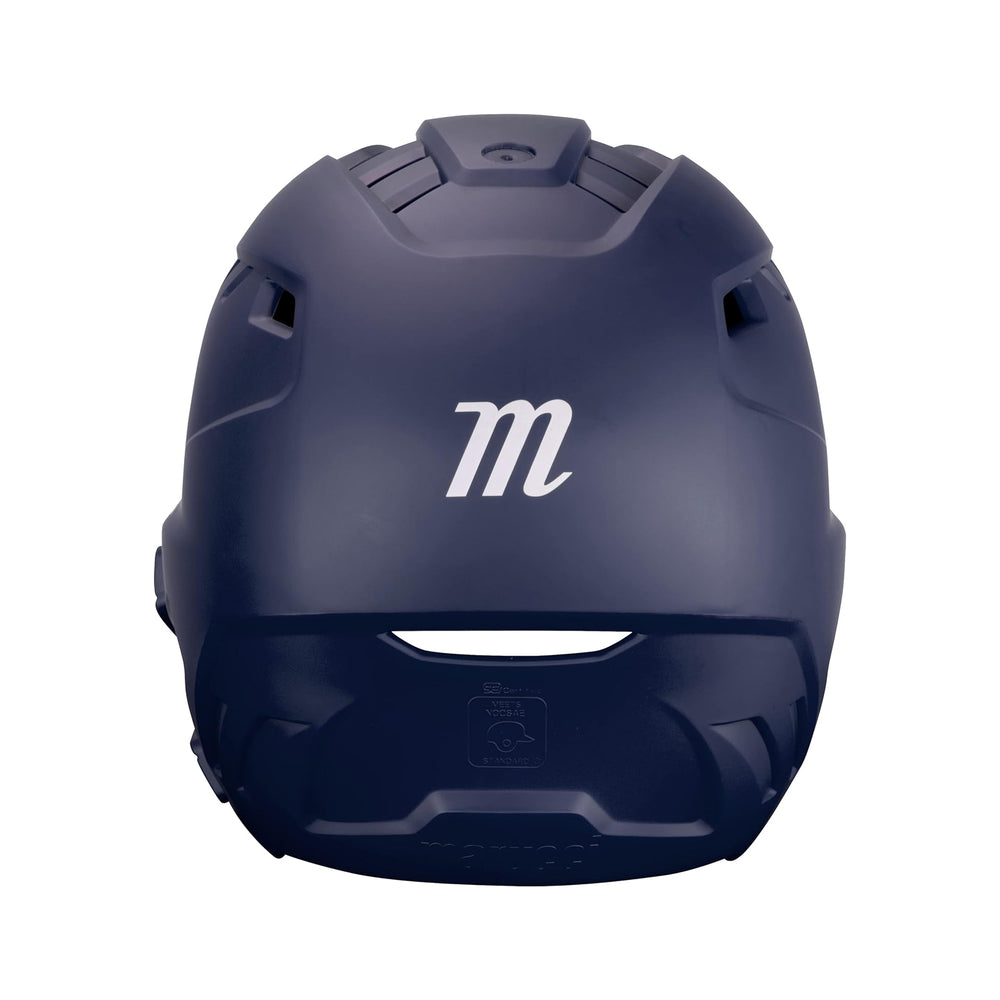 Casco Beisbol Softbol Marucci Duravent MBHDVJG Con Protector Quijada Azul Marino
