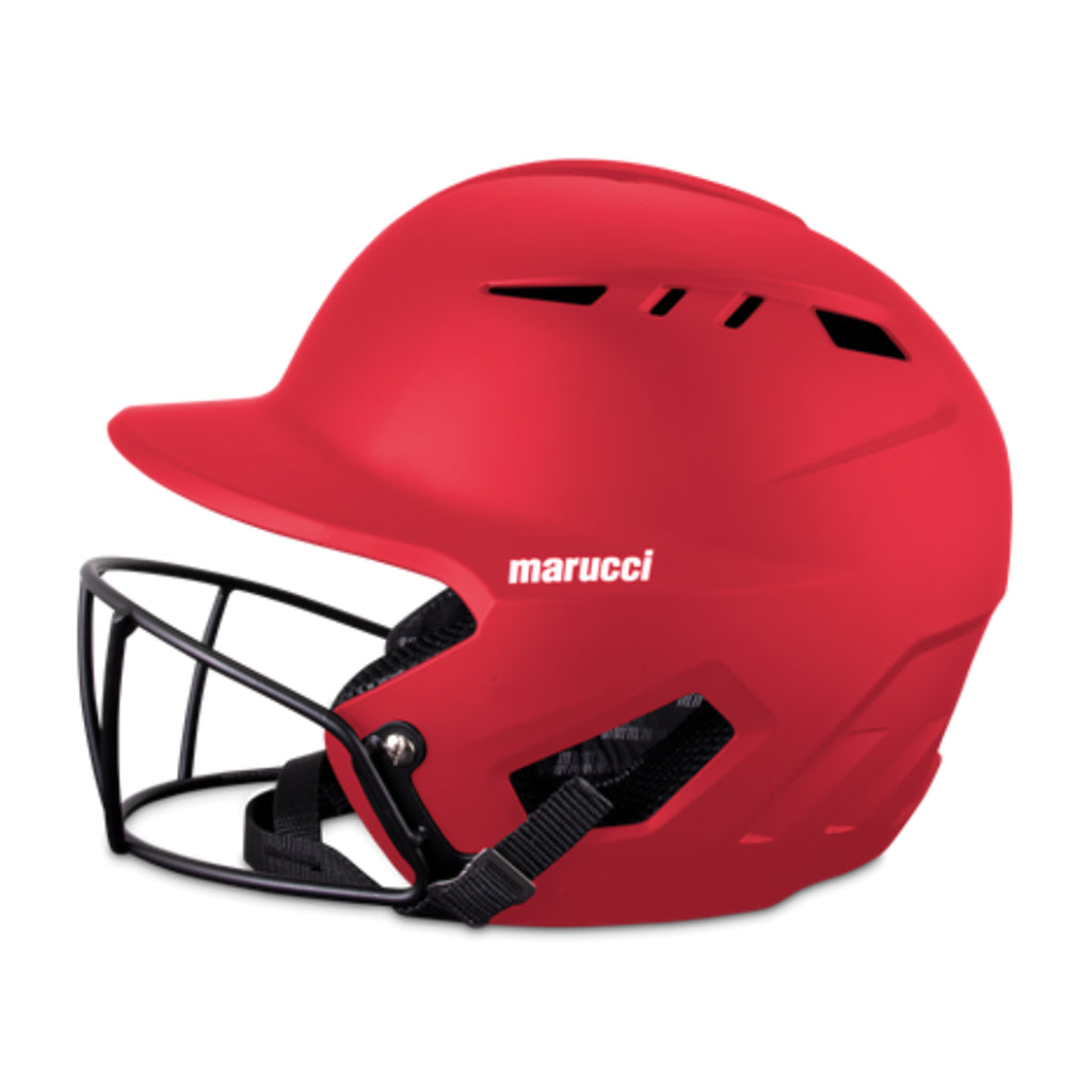 Casco Softbol Marucci Duravent SB Rojo