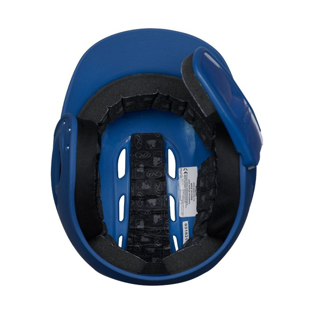 Casco de beisbol Rawlings R16 Rey (6 7/8 -7 5/8) Con Protector Adulto