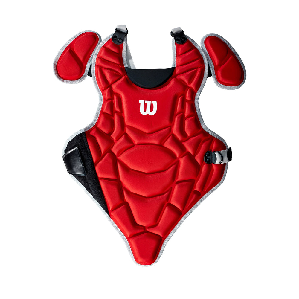 Equipo de Catcher Beisbol Wilson EZ Gear 2.0 Pañalitos Rojo (5 a 7 años)