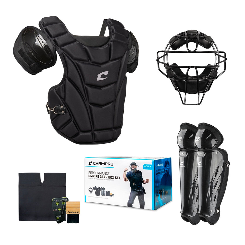 Equipo de Proteccion Umpire CBSUSK Champro Negro ADULTO