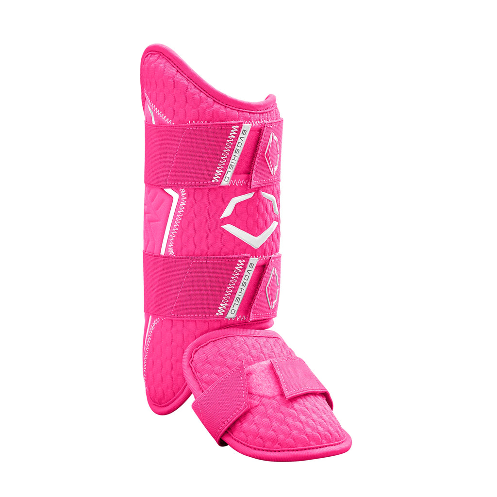 Espinillera Beisbol Softbol Evoshield Pro-SRZ 2.0 Derecho Rosa ADULTO