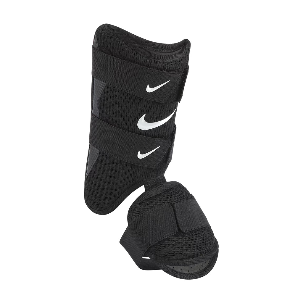 Espinillera Beisbol Softbol Nike Diamond Derecho Negro Adulto
