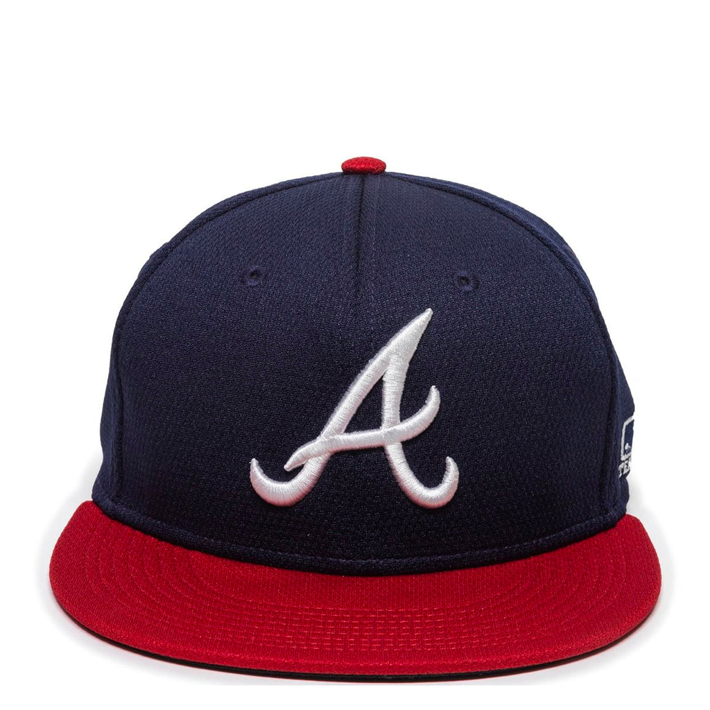 Gorra Beisbol Softbol MLB Team Bravos Atlanta 400 Marino Rojo