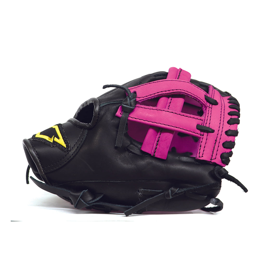 Guante Beisbol Diamante 601 DMNTE601NGORSA115 Negro Rosa 11.5 In