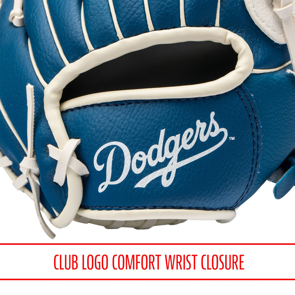 Guante Beisbol Franklin MLB Team Dodgers 9.5 in Infantil 3 a 6 años