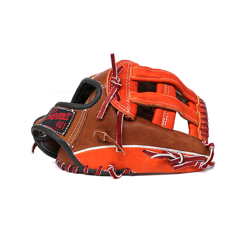 Guante Beisbol Softbol Gema 461 Cafe Naranja 12.5 in ADULTO
