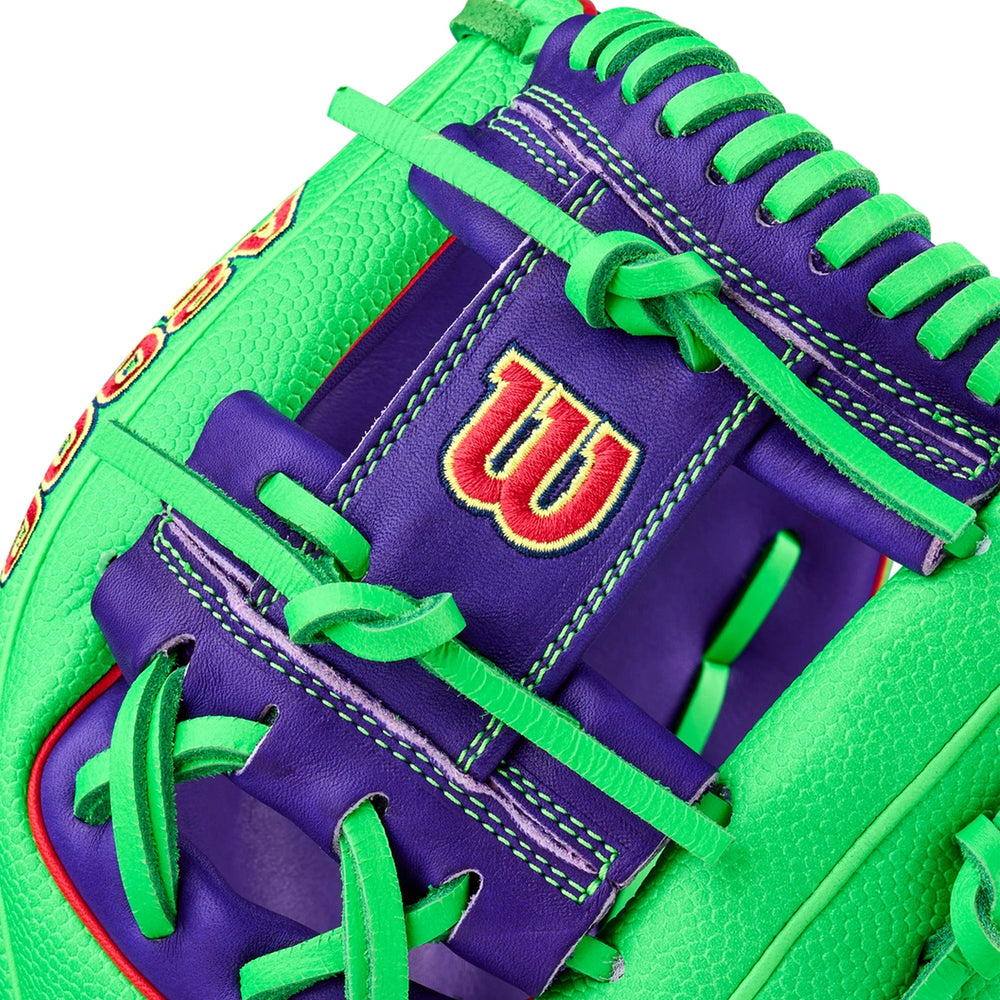 Guante Beisbol Wilson A2000 2026 Big League Chew Swingin Sour Apple 1786SS 11.5 in Lanzador Diestro