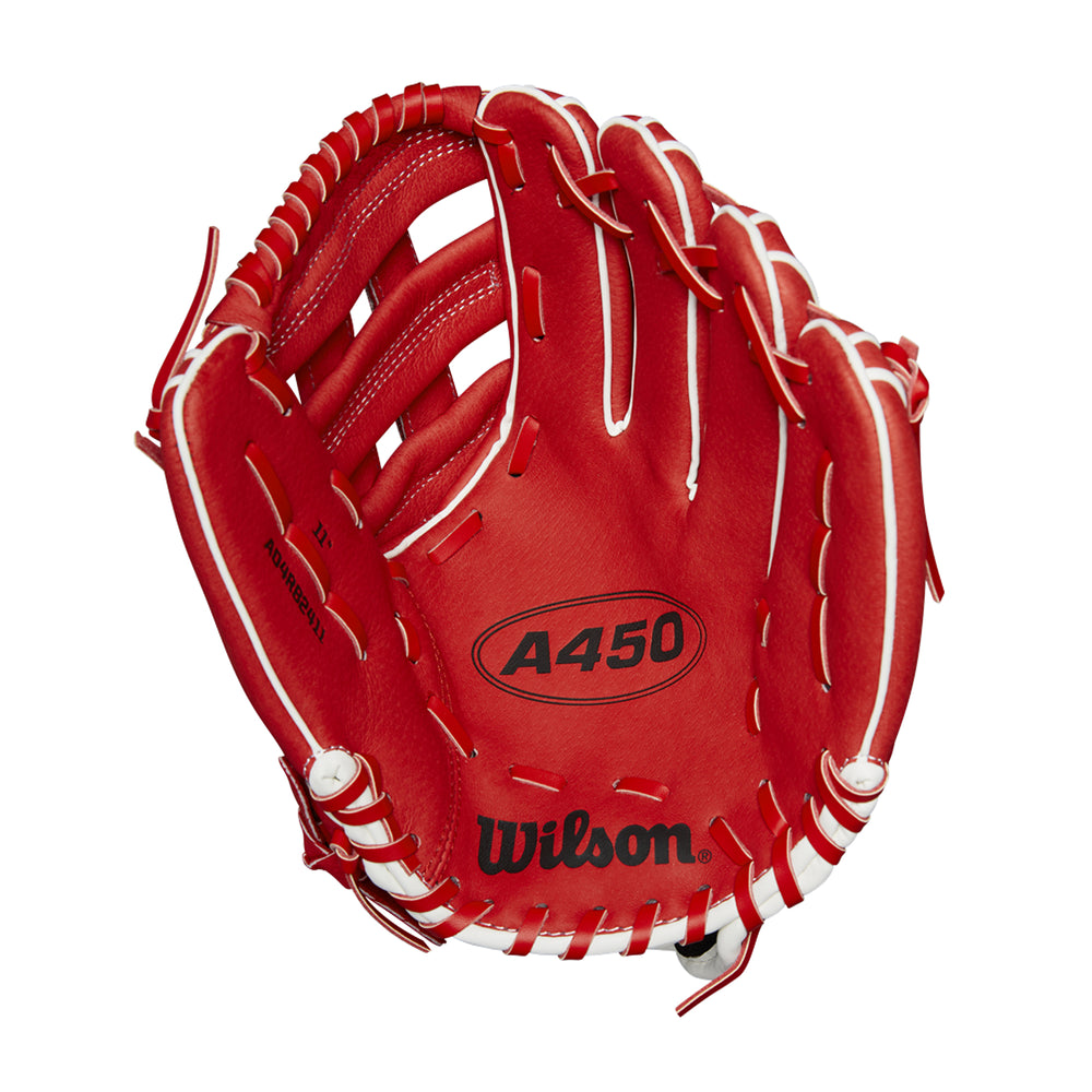 Guante Beisbol Wilson A450 WBW101472 11 in Lanzador Diestro