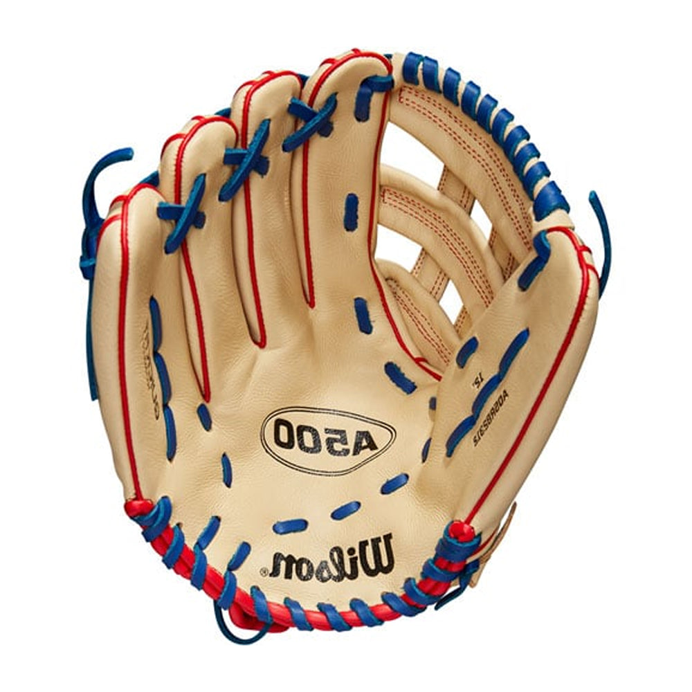 Guante Beisbol Wilson A500 WBW10090312 12 in Juvenil 11 a 15 años Zurdo