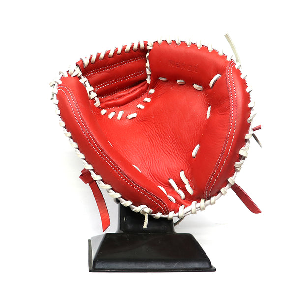 Guante Para Catcher Beisbol Beisbolmania R3400 Rojo 34 in ADULTO