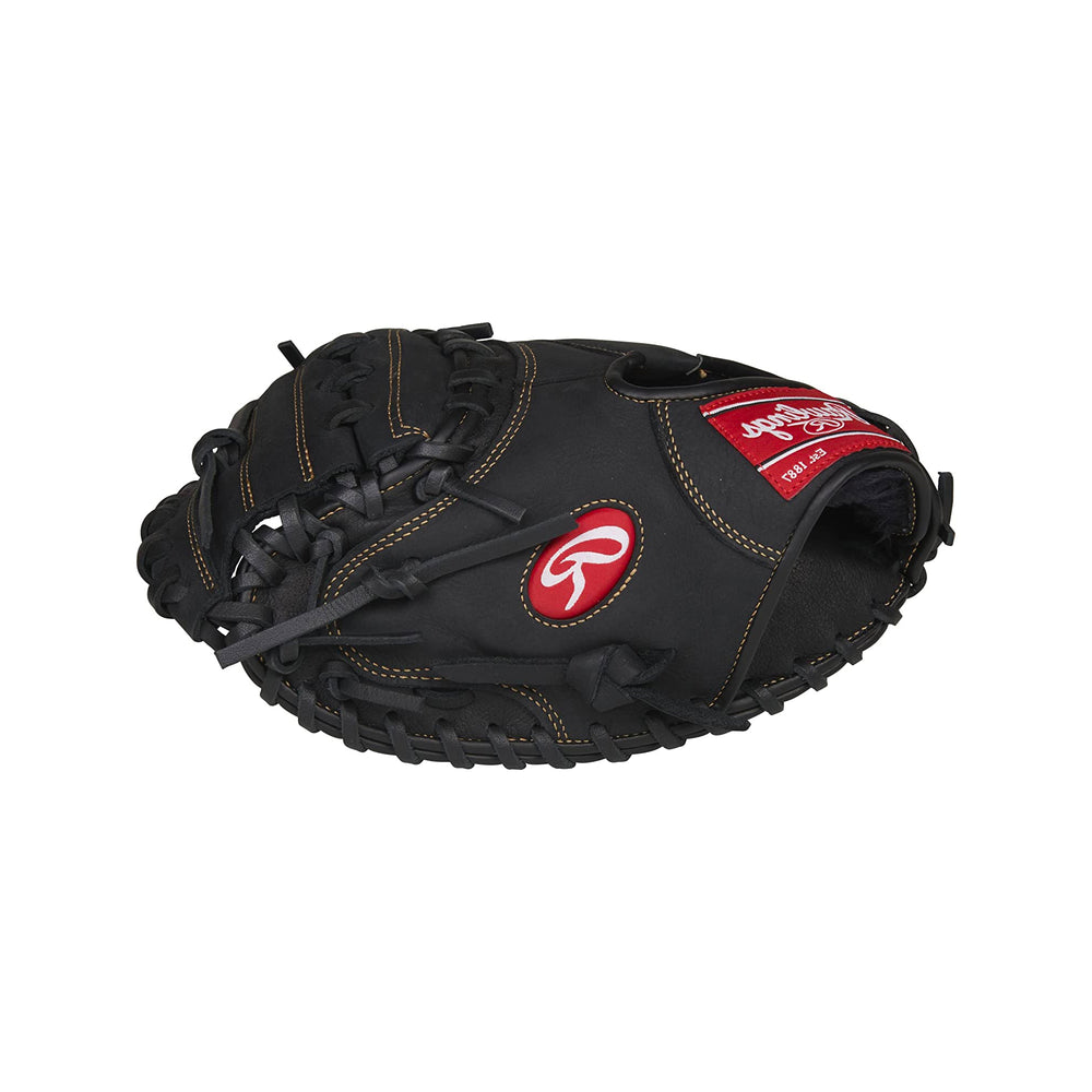 Guante Para Catcher Beisbol Rawlings Renegade RCM325B Negro 32.5 in Lanzador Zurdo