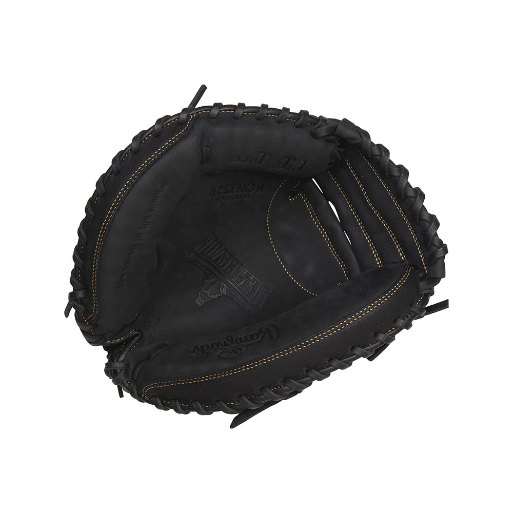 Guante Para Catcher Beisbol Rawlings Renegade RCM325B Negro 32.5 in Lanzador Zurdo