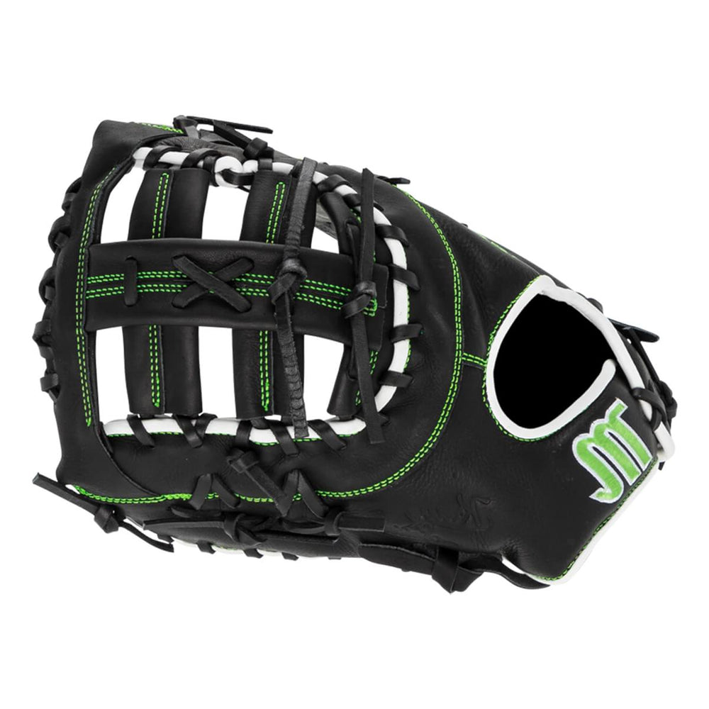 Guante Primera Base Newman Marucci Krewe Series MFG3KR37S1-BK/NG-RT 12.5 in Juvenil Zurdo 11 a 15 años