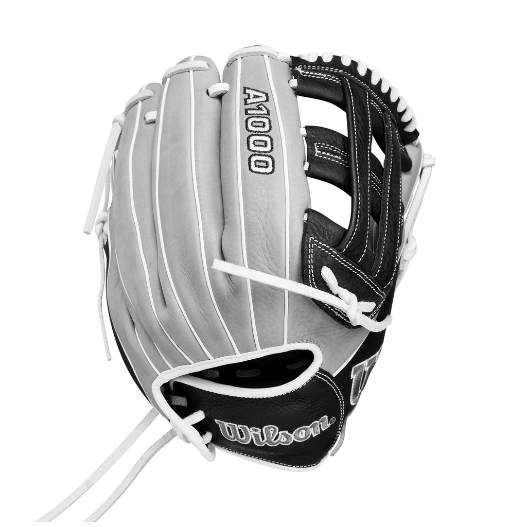 Guante Softbol Wilson A1000 IF12 Negro Gris 12 in