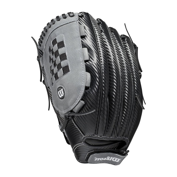 Guante Softbol Wilson A360 SP1421 Negro Gris 14 in ZURDO