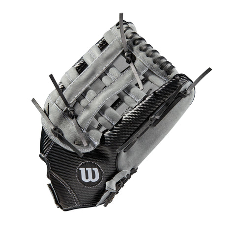 Guante Softbol Wilson A360 SP1521 Negro Gris 15 in