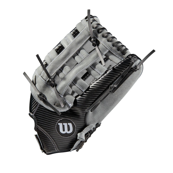 Guante Softbol Wilson A360 SP1521 Negro Gris 15 in