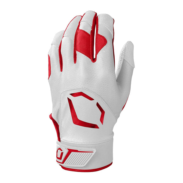 Guanteleta Beisbol Softbol Evoshield Standout Blanco Rojo Infantil