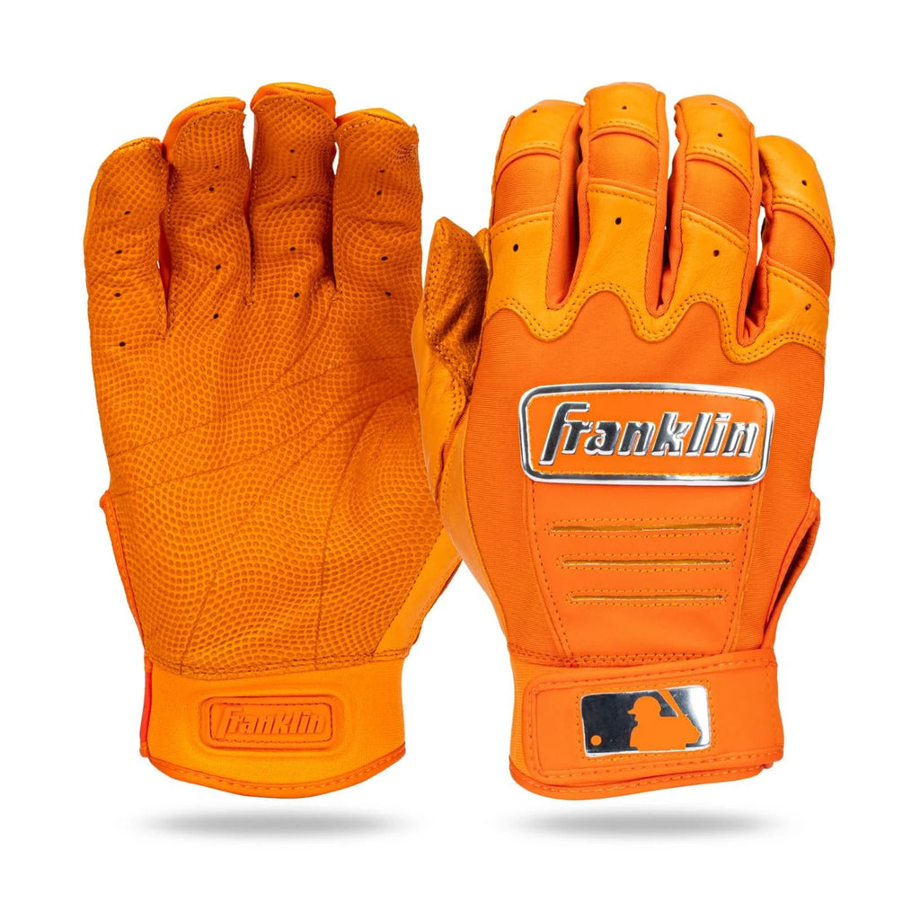 Guanteletas Beisbol Franklin CFX Pro Chrome Naranja ADULTO