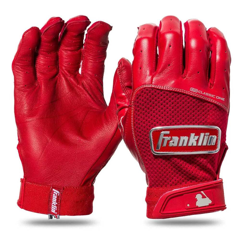 Guanteletas Beisbol Franklin Classic One Chrome Rojo