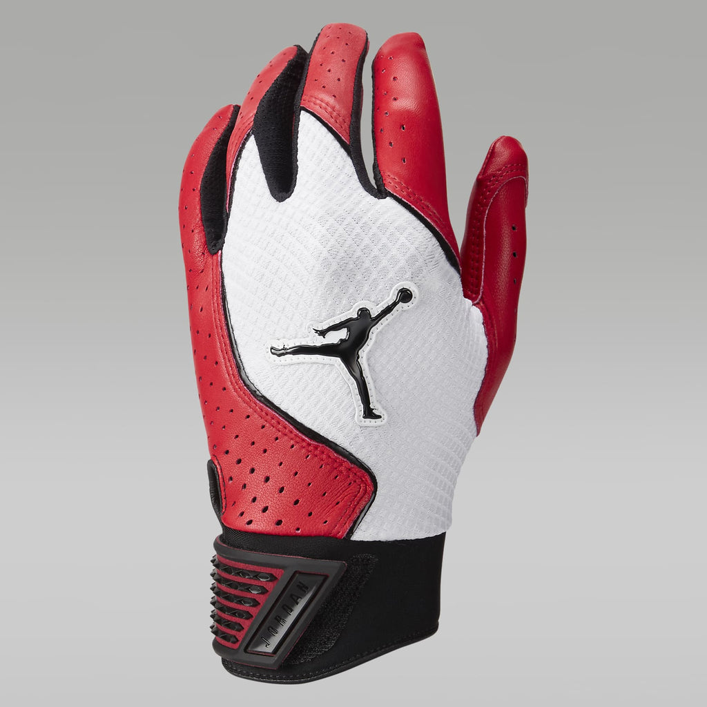 Guanteletas Beisbol Jordan Fly Select Rojo Blanco Negro ADULTO