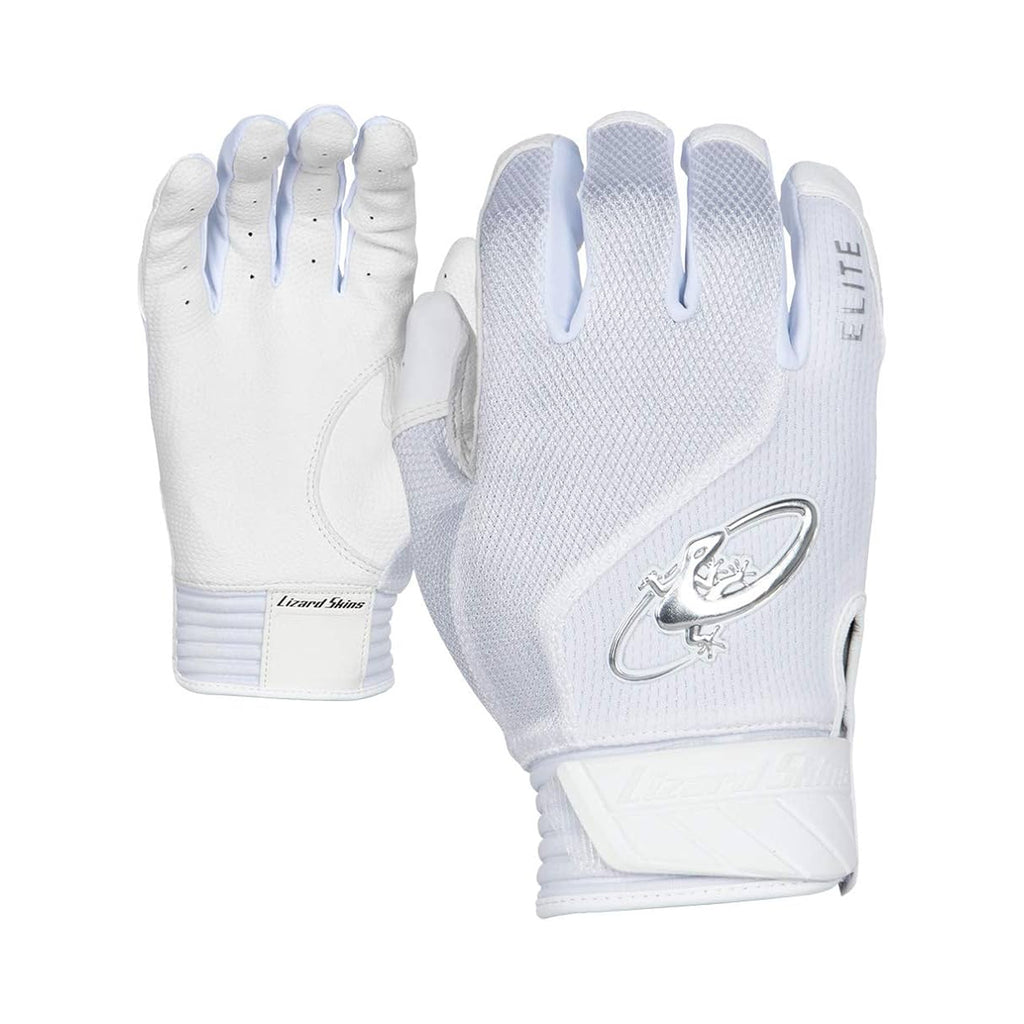 Guanteletas Beisbol Lizard Skinz Komodo Elite V2 Blanco ADULTO